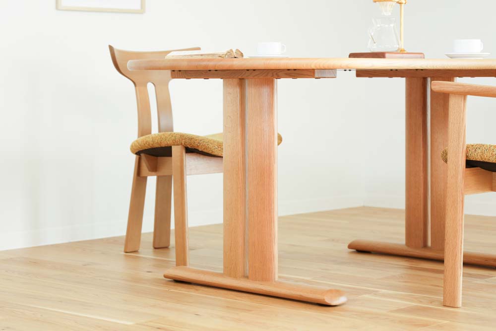 NEO TABLE ひょうたん型 2本脚 | 【公式】飛騨の家具『株式会社 NEO TABLE ひょうたん型 2本脚 | 【公式】飛騨の家具『株式会社